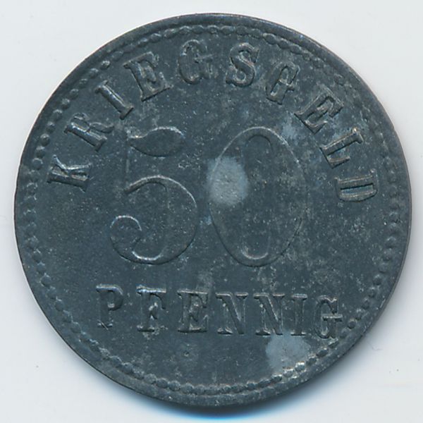 Фуртванген., 50 пфеннигов (1918 г.)