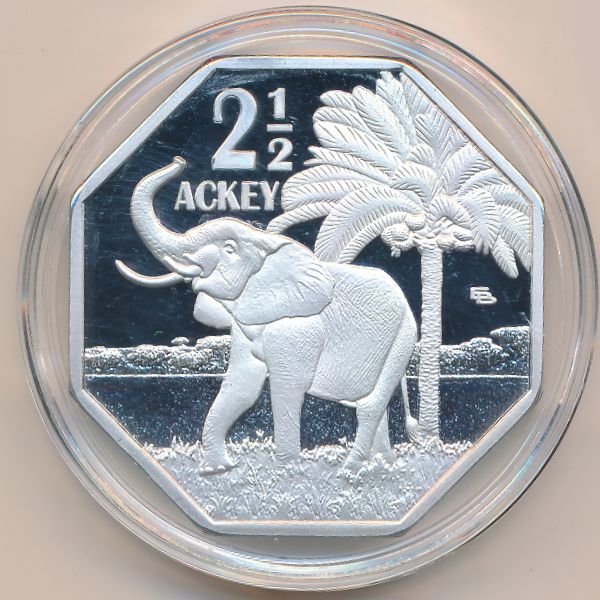 Британский Золотой Берег., 2 1/2 акки (2026 г.)