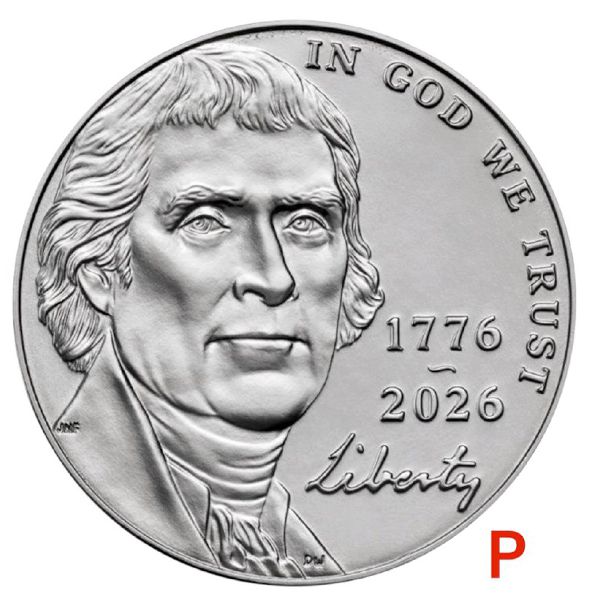 США, 5 центов (2026 г.)
