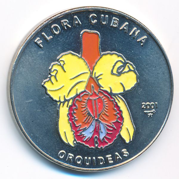 Куба, 1 песо (2001 г.)