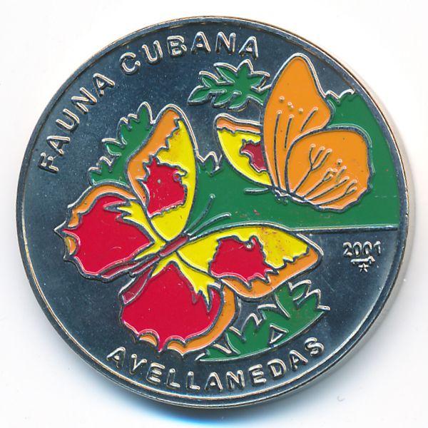 Куба, 1 песо (2001 г.)