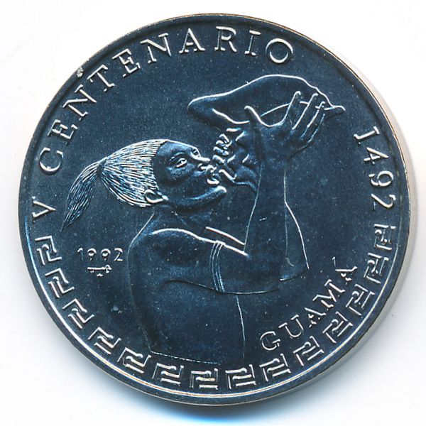 Куба, 1 песо (1992 г.)