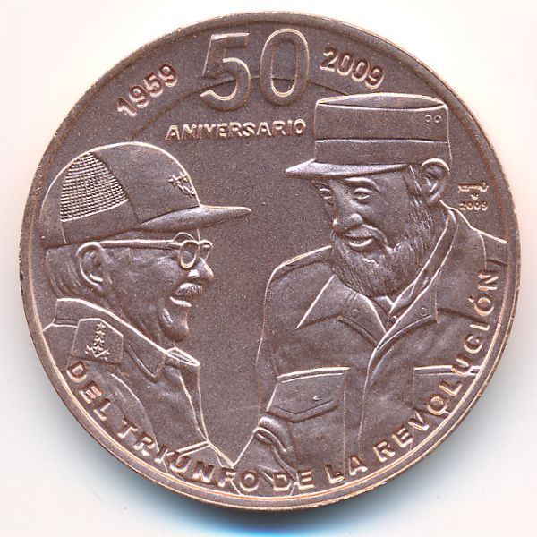 Куба, 1 песо (2009 г.)