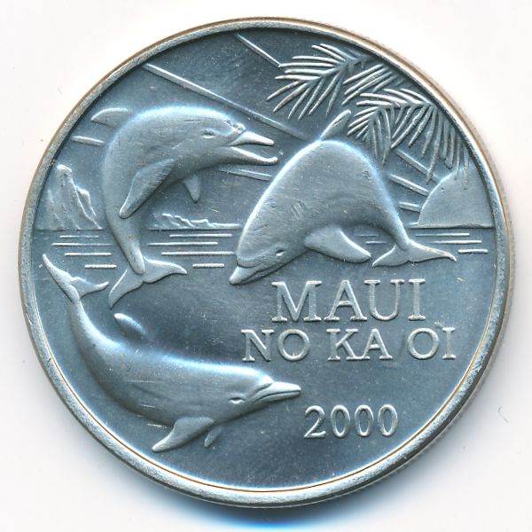 Гавайские острова, 1 доллар (2000 г.)