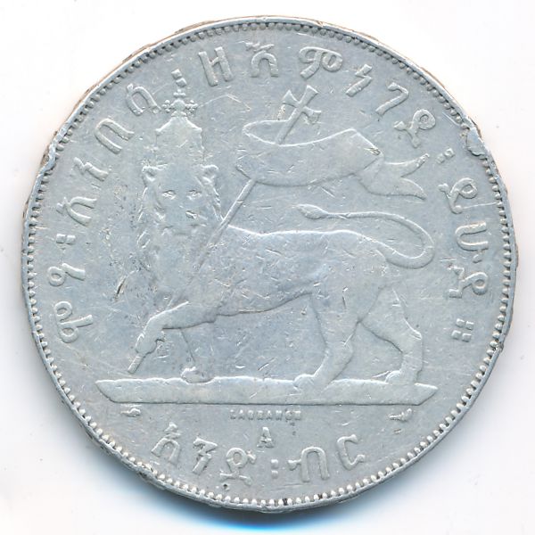 Эфиопия, 1 быр (1889 г.)