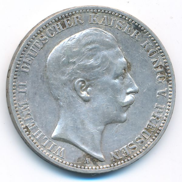 Пруссия, 3 марки (1910 г.)