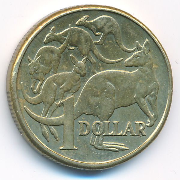 Австралия, 1 доллар (2016 г.)