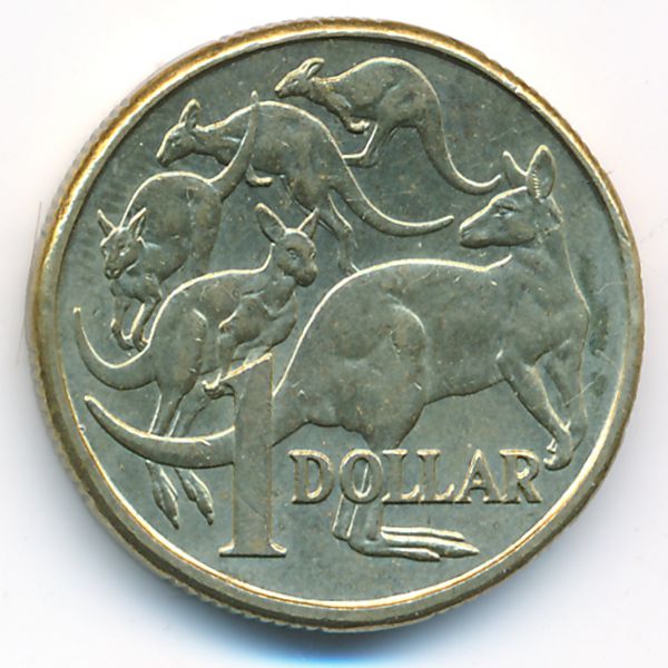 Австралия, 1 доллар (2016 г.)