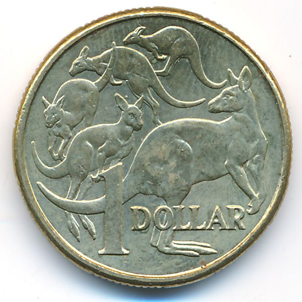 Австралия, 1 доллар (2016 г.)