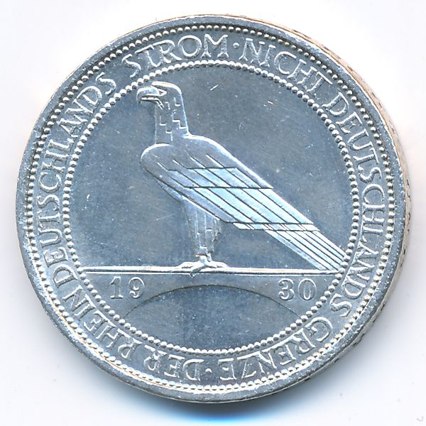Веймарская республика, 3 рейхсмарки (1930 г.)