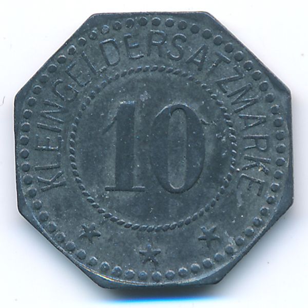 Людвигсхафен., 10 пфеннигов