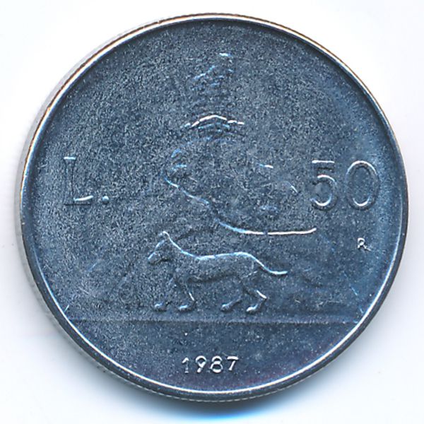 Сан-Марино, 50 лир (1987 г.)