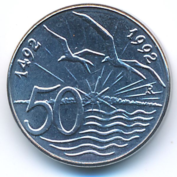 Сан-Марино, 50 лир (1992 г.)
