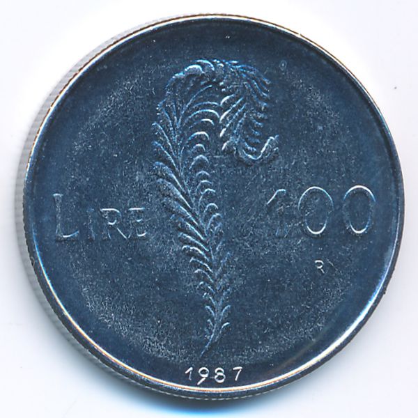 Сан-Марино, 100 лир (1987 г.)