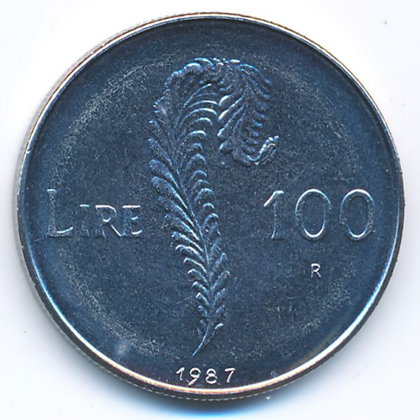 Сан-Марино, 100 лир (1987 г.)