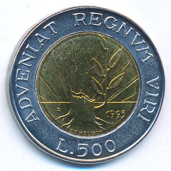 Сан-Марино, 500 лир (1993 г.)