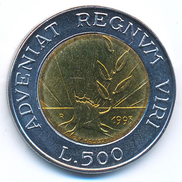 Сан-Марино, 500 лир (1993 г.)