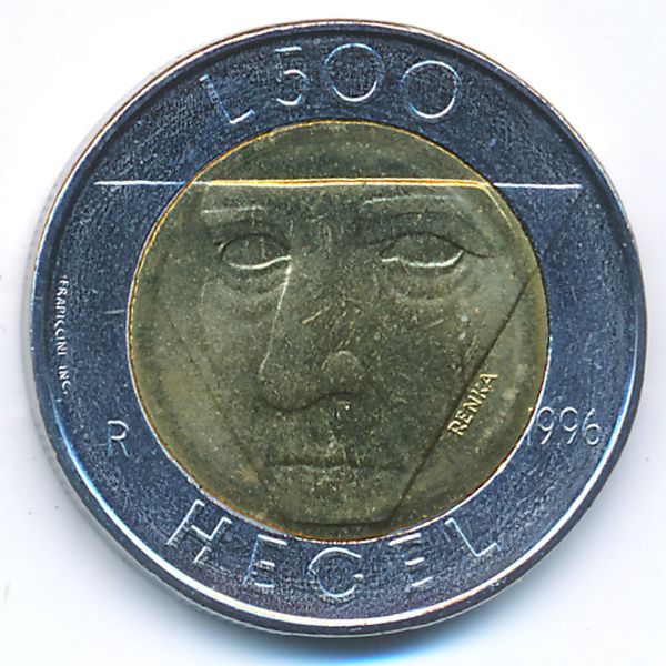 Сан-Марино, 500 лир (1996 г.)