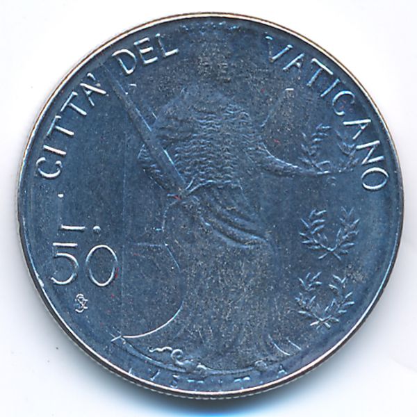 Ватикан, 50 лир (1979 г.)