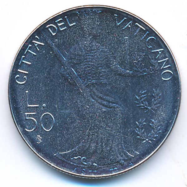 Ватикан, 50 лир (1979 г.)