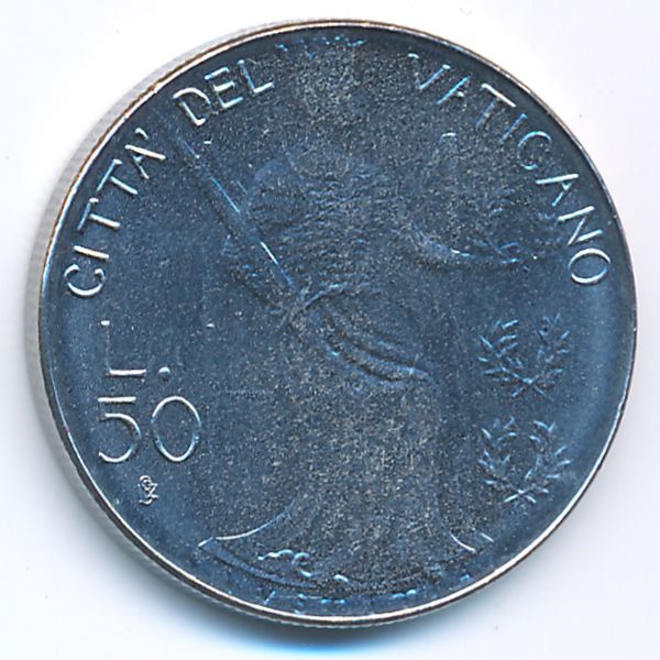 Ватикан, 50 лир (1979 г.)