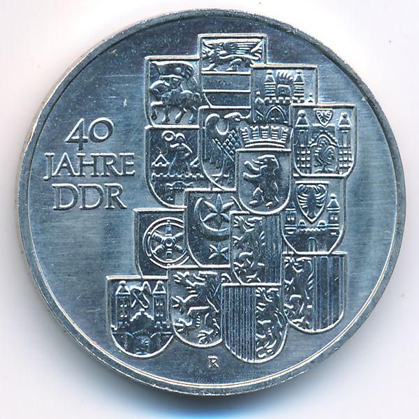 ГДР, 10 марок (1989 г.)