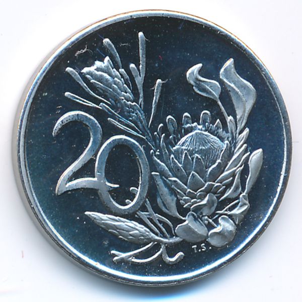 ЮАР, 20 центов (1984 г.)