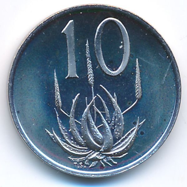ЮАР, 10 центов (1984 г.)