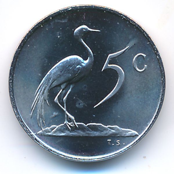 ЮАР, 5 центов (1984 г.)