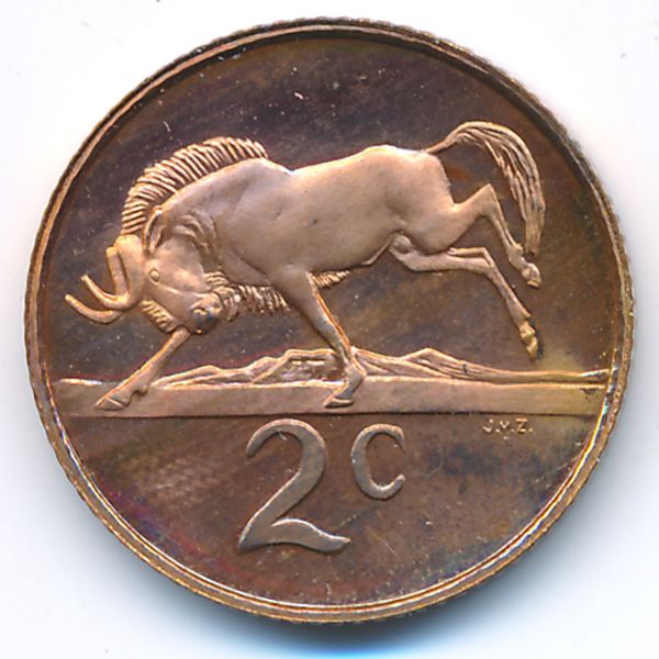 ЮАР, 2 цента (1984 г.)
