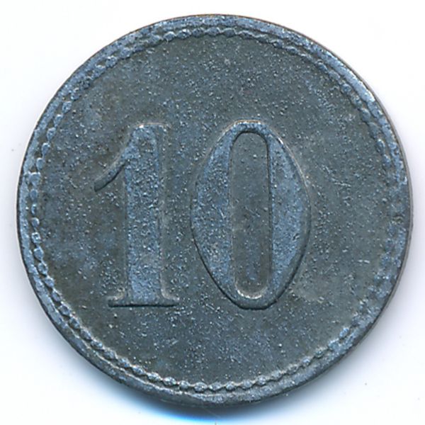 Мосбах., 10 пфеннигов