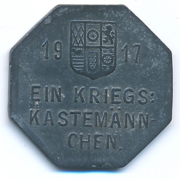 Мюльхайм., 25 пфеннигов (1917 г.)