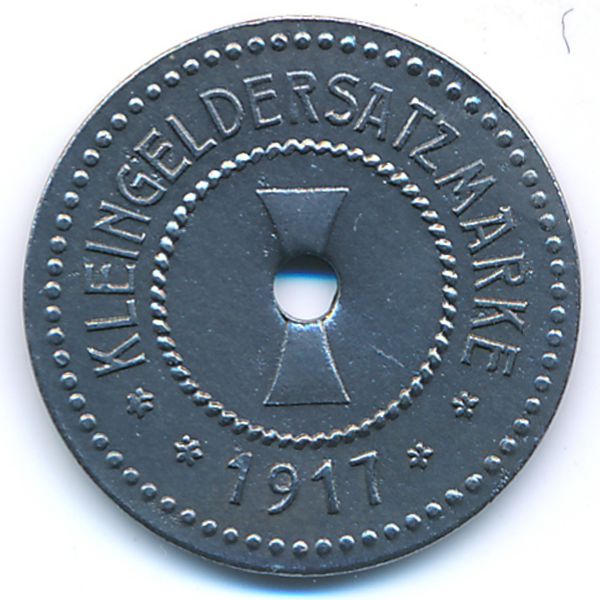 Мюльхаузен., 5 пфеннигов (1917 г.)