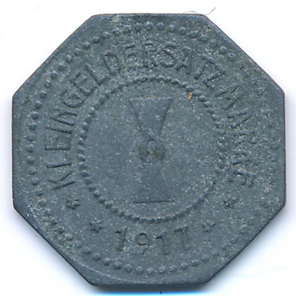 Мюльхаузен., 5 пфеннигов (1917 г.)