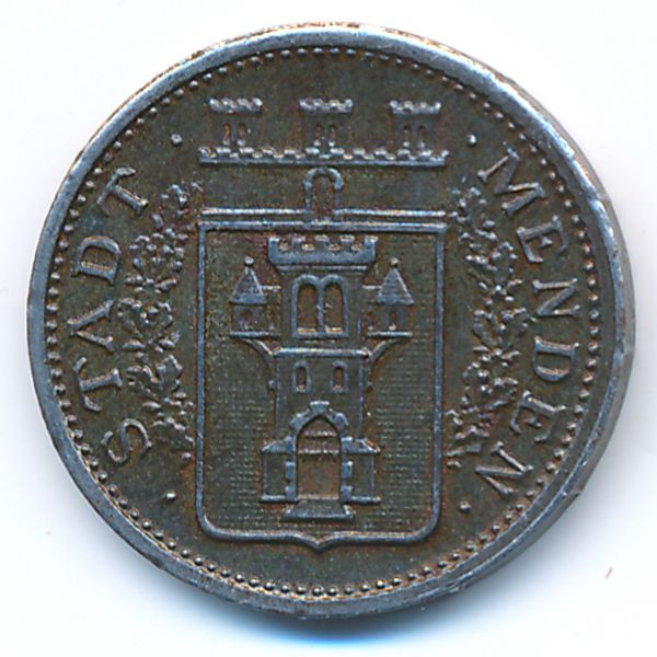 Менден., 10 пфеннигов (1917 г.)