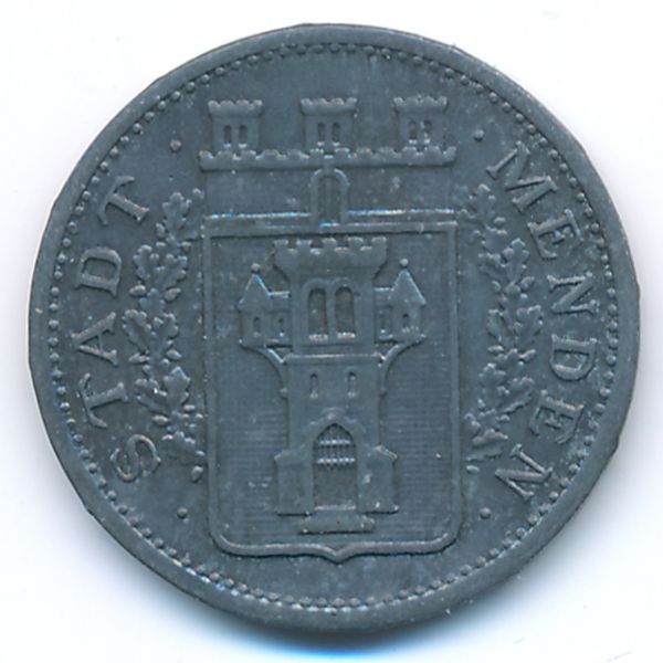 Менден., 10 пфеннигов (1917 г.)