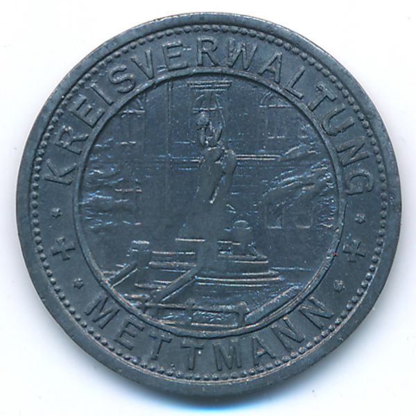 Меттманн., 50 пфеннигов (1917 г.)