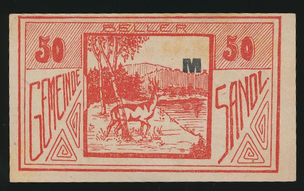 Нотгельды Австрии, 50 геллеров (1920 г.)