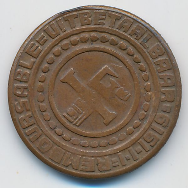 Гент, 1 франк (1919 г.)