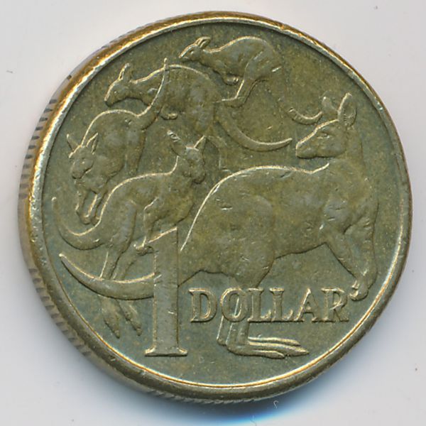 Австралия, 1 доллар (2011 г.)