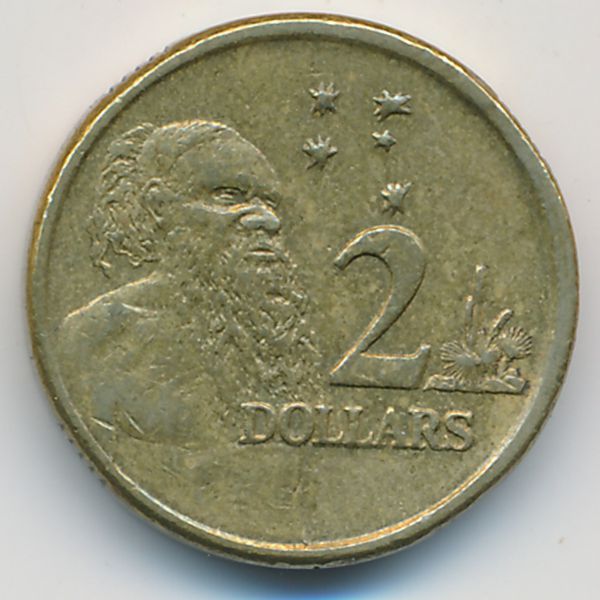 Австралия, 2 доллара (2001 г.)