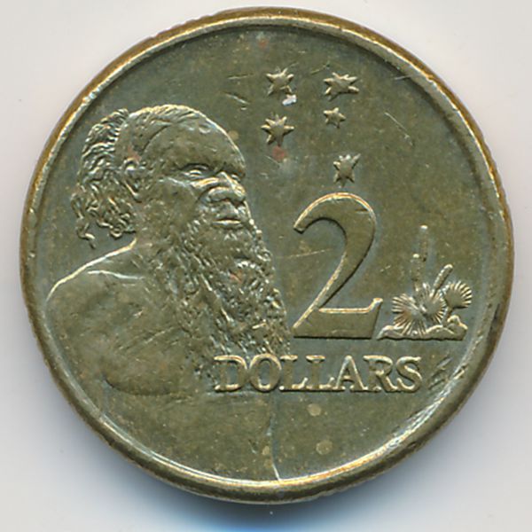 Австралия, 2 доллара (2001 г.)