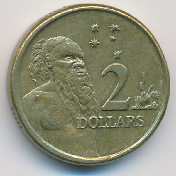 Австралия, 2 доллара (2005 г.)