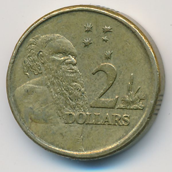 Австралия, 2 доллара (2008 г.)