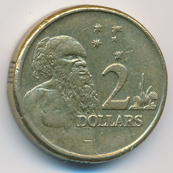 Австралия, 2 доллара (2009 г.)