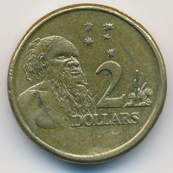 Австралия, 2 доллара (2009 г.)