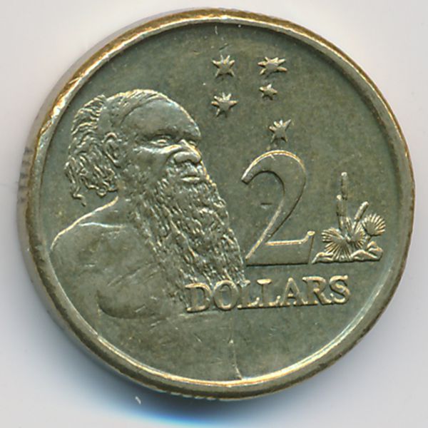 Австралия, 2 доллара (2009 г.)