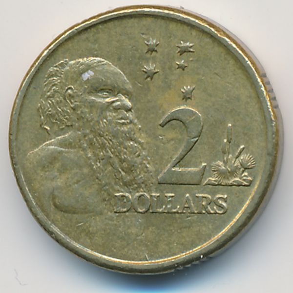 Австралия, 2 доллара (2010 г.)