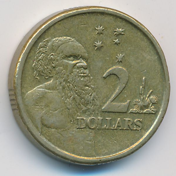 Австралия, 2 доллара (2010 г.)