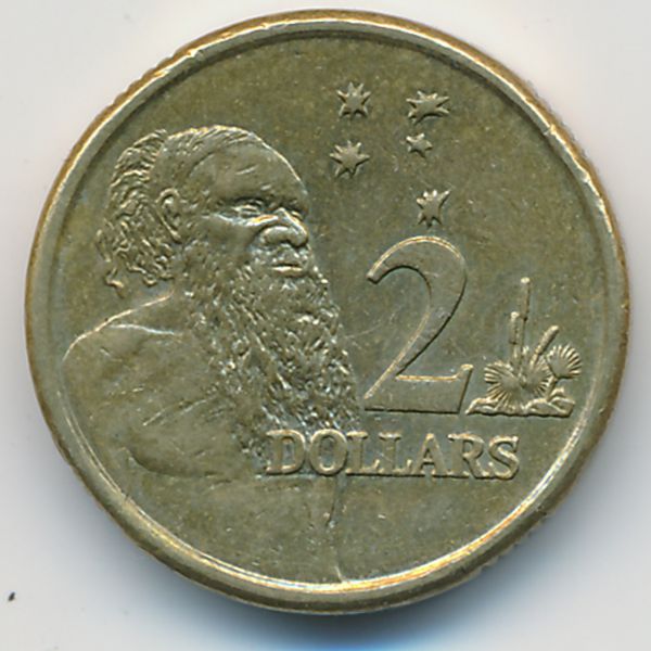 Австралия, 2 доллара (2014 г.)